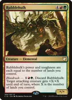 Rubblehulk - Commander 2018 MTG MAGIC PLYD CREATURE ELEMENTAL - Image 1