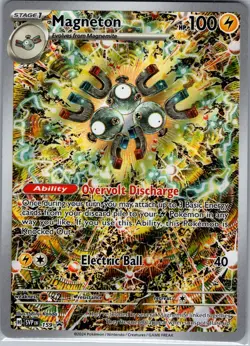 Magneton SVP 159 - Pokemon SV Black Star Promos - Illustration Rare (NM) - Image 1