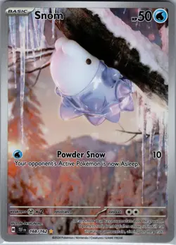 Snom 168/162 - Pokemon TCG SV05: Temporal Forces - Illustration Rare (NM) - Image 1