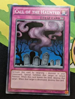 Call of the Haunted SDHS-EN037 - YuGiOh TCG - Common - Light Play - Image 1