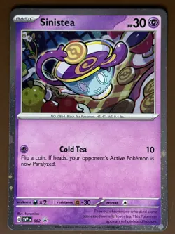Sinistea #062 Cosmos Holo SV: Scarlet & Violet Promo Cards Pokemon Card TCG - Image 1