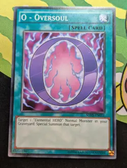 O - Oversoul SDHS-EN031 - YuGiOh TCG - Common - Light Play - Image 1