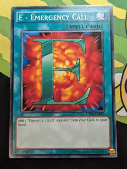 E-Emergency Call - SDHS-EN029 - YuGiOh TCG - Common - Light Play - Image 1