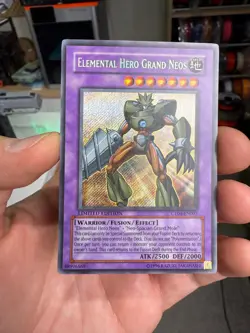 YUGIOH ELEMENTAL HERO GRAND NEOS CT04-EN001 SECRET RARE - Image 1