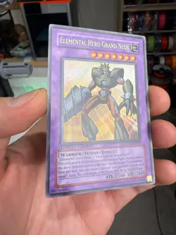 YUGIOH ELEMENTAL HERO GRAND NEOS CT04-EN001 SECRET RARE - Image 2