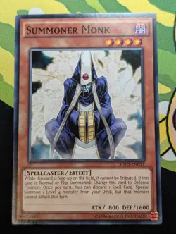 Summoner Monk - SDHS-EN017 - YuGiOh TCG - Common - Light Play - Image 1