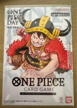 BANDAI Official ONE PIECE DAY 2025 Loki Luffy Premium Card Collection - Image 1