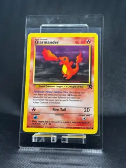 Pokemon Card Charmander (50/82) Team Rocket Common Non-Foil - Image 1
