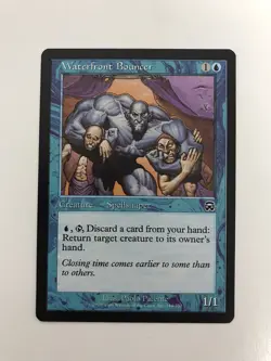 Waterfront Bouncer MTG Magic the Gathering Card NM Near Mint MMQ - Image 1