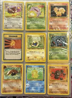 Huge Folder Of Base Set Vintage Fossil, Jungle, Neo Pokemon Card Bulk Bundle/Lot - Image 1