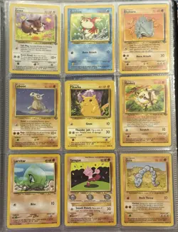Huge Folder Of Base Set Vintage Fossil, Jungle, Neo Pokemon Card Bulk Bundle/Lot - Image 5