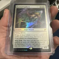 1x (M/NM) Exalted Sunborn Foil MTG Edge Of Eternities - Image 1