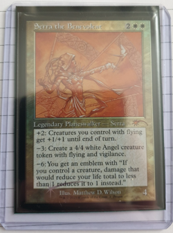 MTG Retro Foil - Serra the Benevolent - Secret Lair [Good Condition] - Image 1