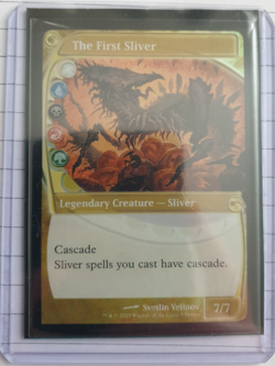 MTG Future Sight Foil - The First Sliver - Secret Lair [Good Condition] - Image 1