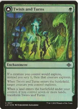 Twists and Turns 217 Uncommon MTG Lord of the Rings Middle Earth NM/MT - Image 1