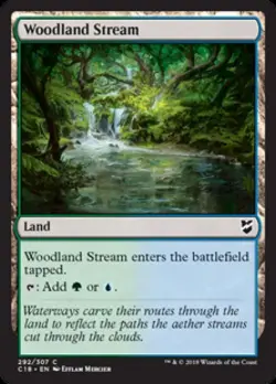 Woodland Stream - Medium Play MTG Commander 2018 - Image 1