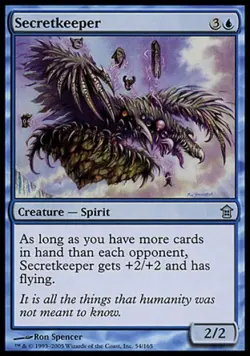 Secretkeeper -Foil Medium Play MTG Saviors of Kamigawa - Image 1