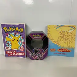 Mixed Lot Pokemon Trading Cards TCG Bundle - Cards, Books & Tin (I4) W#622 - Image 4