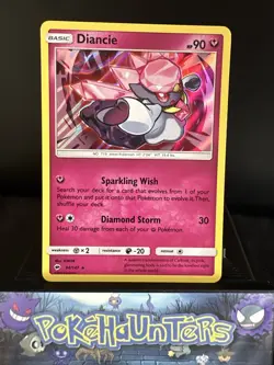 Pokemon Card DIANCIE 94/147 Burning Shadows Holo Rare NM - Image 1