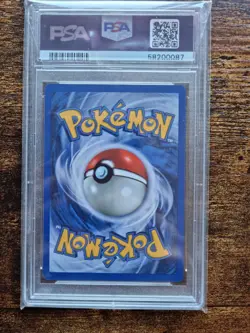 Pokemon Gyarados Base Set 2 Holo Rare 7/130 PSA 8 - Image 2