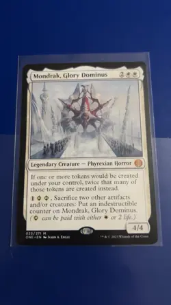 Mondrak, Glory Dominus 023/271 NM MTG Phyrexia: All Will Be One Magic - Image 1