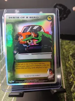 Yu Yu Hakusho TCG CCG Death of a Hero TR15/22 Spirit Pack 1 Foil Card - Image 1