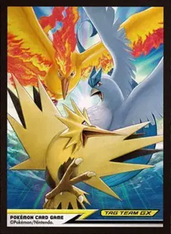 Pokemon Card Game/Deck Shield Fire & Thunder & Freezer TAG TEAM GX (64 cards) - Image 1
