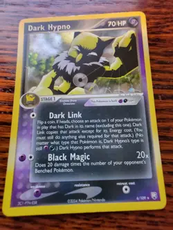 Pokemon Card Dark Hypno 6/109 Team Rocket Returns Holo Rare LP! - Image 1