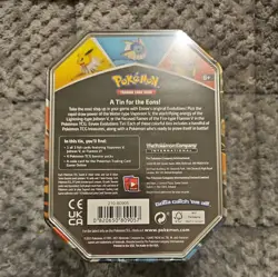 Pokemon TCG Vaporeon V Tin Eevee Evolutions Factory Sealed 2021 - Image 2