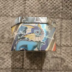 Pokemon TCG Vaporeon V Tin Eevee Evolutions Factory Sealed 2021 - Image 4