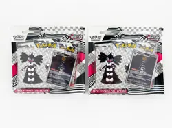 LOT OF 2x Pokemon TCG SV10.5 White Flare 3Pack Tech Sticker Collection - Image 1