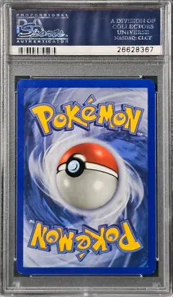 Mewtwo Gold Star 103/110 PSA 9 EX Holon Phantoms Pokemon Card, Facing a swirl. - Image 2