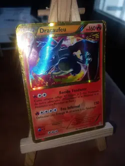 DRACAUFEU SHINY - POKEMON 136/135 NOIR ET BLANC TEMPETE PLASMA FR - Image 1