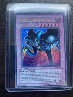 Yugioh Toon Summoned Skull MRL-073 Magic Ruler 1st Edition LP Faded - Image 1