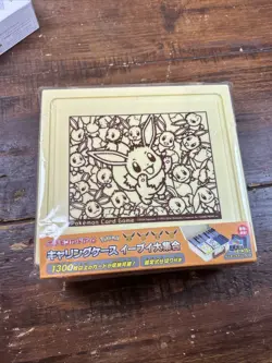 Pokemon Card Game Carrying Case Eevee Card Box Japan Pokemon Center Original New - Image 1