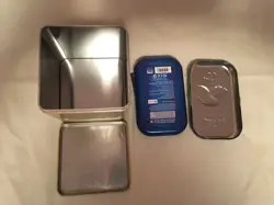 EMPTY Pokemon Electric Type Stacking Tin and Pokemon GO Snorlax Mini Tin - Image 2