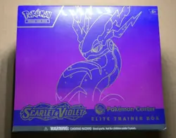 NEW Pokemon Scarlet and Violet Miraidon Pokemon Center Elite Trainer Box SEALED - Image 1
