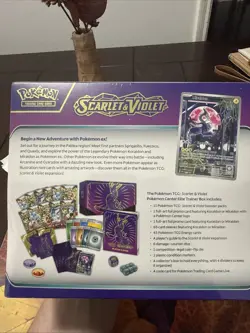 NEW Pokemon Scarlet and Violet Miraidon Pokemon Center Elite Trainer Box SEALED - Image 3