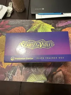 NEW Pokemon Scarlet and Violet Miraidon Pokemon Center Elite Trainer Box SEALED - Image 4