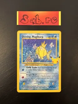MINT/NM Condition Shining Magikarp Holo Rare SWSH Celebrations 66/64 Pokemon - Image 1