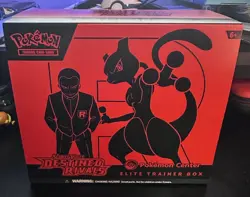 Scarlet Violet Destined Rivals Pokemon Center Elite Trainer Box ETB *open box* - Image 1