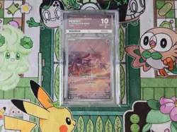 Pokemon TCG - Mesprit 204/191 Illustration Rare Surging Sparks ACE 10 Gem Mint - Image 1