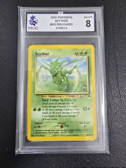 Scyther 46/75 - Neo Discovery - MGC 8 (Like PSA) - 2001 WOTC - Pokemon TCG - Image 1