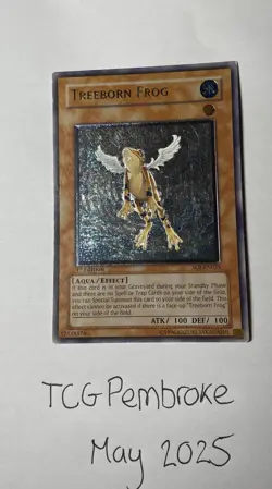 Yu-Gi-Oh Treeborn Frog Ultimate Rare SOI-EN025 MP 1st Edition - Image 1
