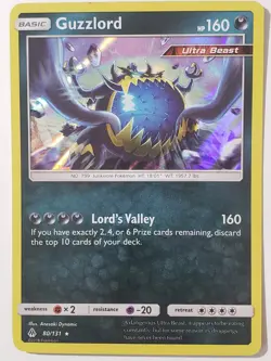 HOLO Guzzlord 80/131 VLP - Forbidden Light Pokemon Card - Anesaki Dynamic Art - Image 1