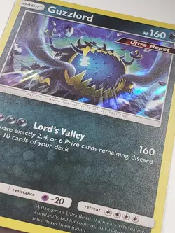 HOLO Guzzlord 80/131 VLP - Forbidden Light Pokemon Card - Anesaki Dynamic Art - Image 2