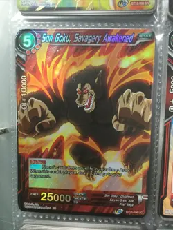 Son Goku, Savagery Awakened Great Ape Foil BT10-006 UC Foil Card Oozaru - Image 1