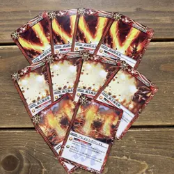 Battle Spirits Victory Burst Flame Magic Card - Image 1