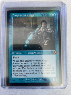 MTG Snapcaster Mage Retro Frame Innistrad Remastered NM - Image 4