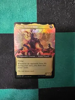 Kefka, Court Mage Extended Art Foil - FIN 0496 LP - MTG Magic - Image 2